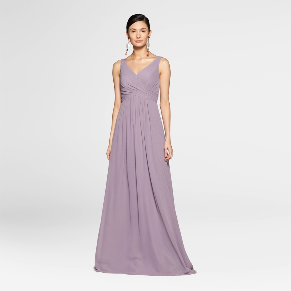 Purple Bridesmaids Dress